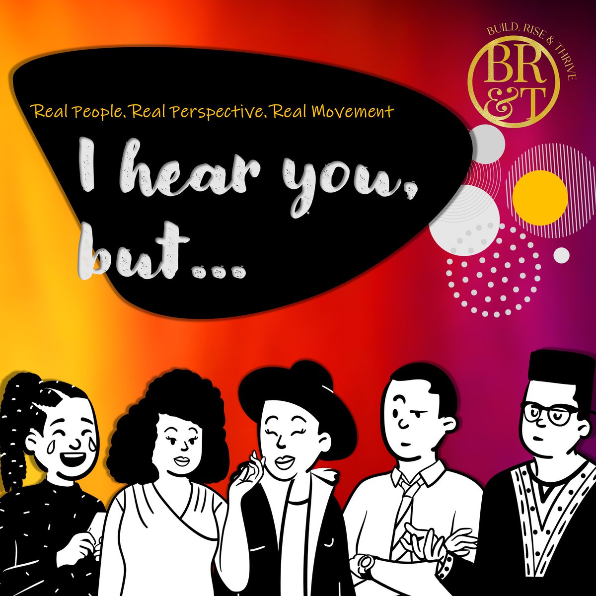 BuildRiseThrive's tweet photo. "Happy Wednesday, friends! It's time to tune in to 'I Hear You, But...' for another episode where we talk about Talking to Younger You. #podcast #IHearYouBut #WednesdayWisdom" https://t.co/YjhxTFk5fY