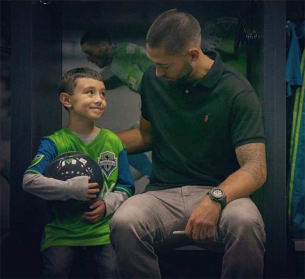 Today is @SoundersFC  game day and #DIPG Awareness Day. A great day to remember superfan Nathan Beatty. We honor you, Nathan, and continue the fight. #KickChildhoodCancer #BrainCancerAwarenessMonth