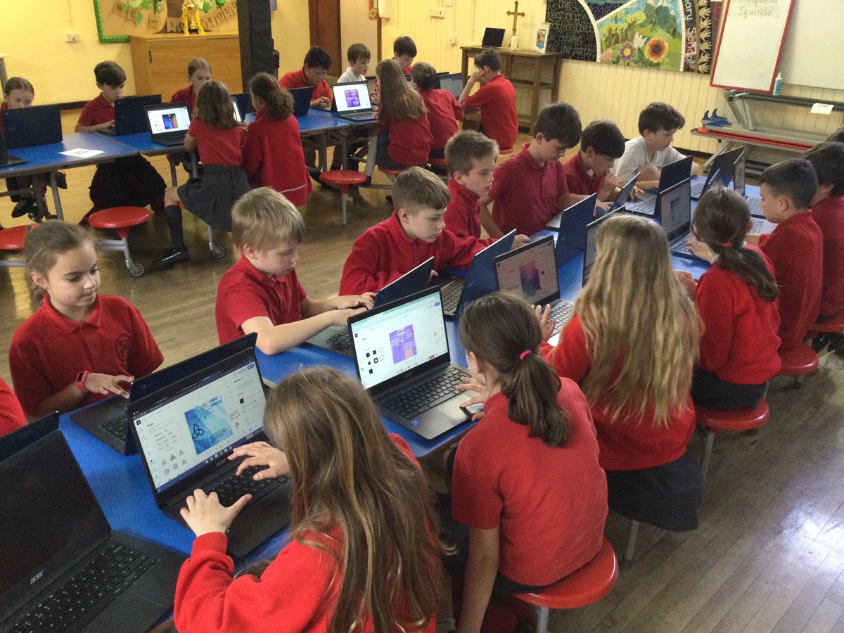 standrewsmajor's tweet photo. Years 4&5 enjoyed the @creativecloud workshop for #NationalNumeracyDay2023 #SAMsNumeracy #SAMsY5 #SAMsY4 https://t.co/0bYndGPpCg