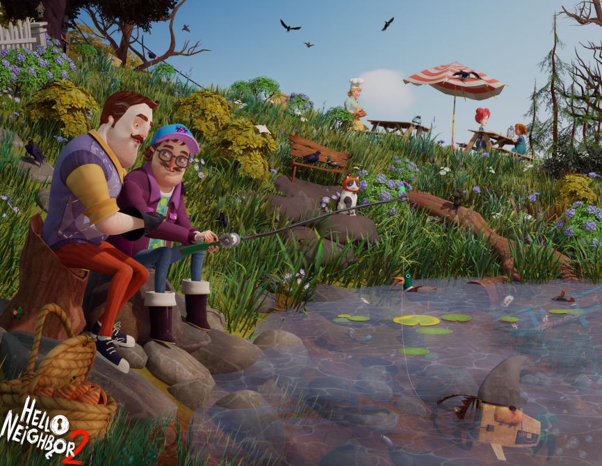 NeighborGamesHQ's tweet photo. Did you know Quentin had taken up a new hobby? It feels like a perfect fit for the summer season π
Amazing render by #2 Neighbor fan!
Got fanart to share? Join our Discord server to show it off! π¨ποΈ
https://t.co/sPEQ0ts41p
#RenderWednesday #HelloNeighbor #HelloNeighbor2 https://t.co/CdDON554BQ