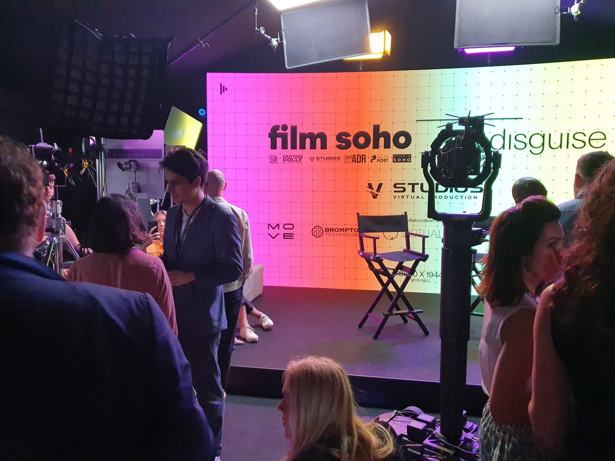 Buzzing at our Studio Launch drinks parenting with <a href="/disguise_one/">Disguise</a> 
<a href="/Festival_Cannes/">Festival de Cannes</a> #cannesnext #virtualproduction