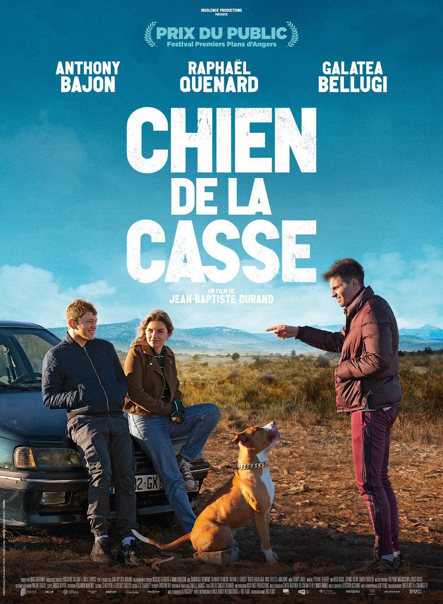 Petit coup de cœur pour #chiendelacasse 
Quelle jolie chronique pleine d’humanité et de tendresse !
Tout fonctionne dans ce film et notamment les acteurs qui y sont remarquables ! Courez le voir s’il est encore dans une salle près de chez vous 
Le charme opérera certainement 😊