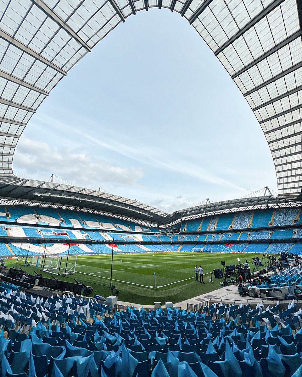 🏟️ Tout est prêt pour la demi-finale ! 
#UCL