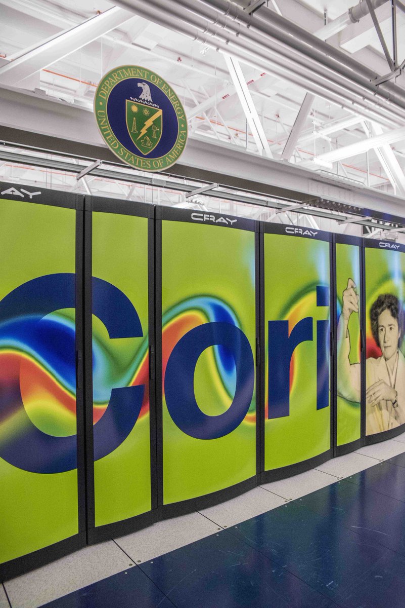 NERSC (@nersc) on Twitter photo End of an era: After 7 years of service, thousands of user projects & billions of compute hours, <a href="/NERSC/">NERSC</a>’s Cori supercomputer will be officially retired on May 31. Thank you for a great run! ow.ly/lzk450Oqkbf
<a href="/BerkeleyLab/">Berkeley Lab</a> <a href="/doescience/">DOE Office of Science</a> <a href="/HPE_Cray/">HPE Cray</a> #HPC End of an era: After 7 years of service, thousands of user projects & billions of compute hours, <a href="/NERSC/">NERSC</a>’s Cori supercomputer will be officially retired on May 31. Thank you for a great run! ow.ly/lzk450Oqkbf
<a href="/BerkeleyLab/">Berkeley Lab</a> <a href="/doescience/">DOE Office of Science</a> <a href="/HPE_Cray/">HPE Cray</a> #HPC