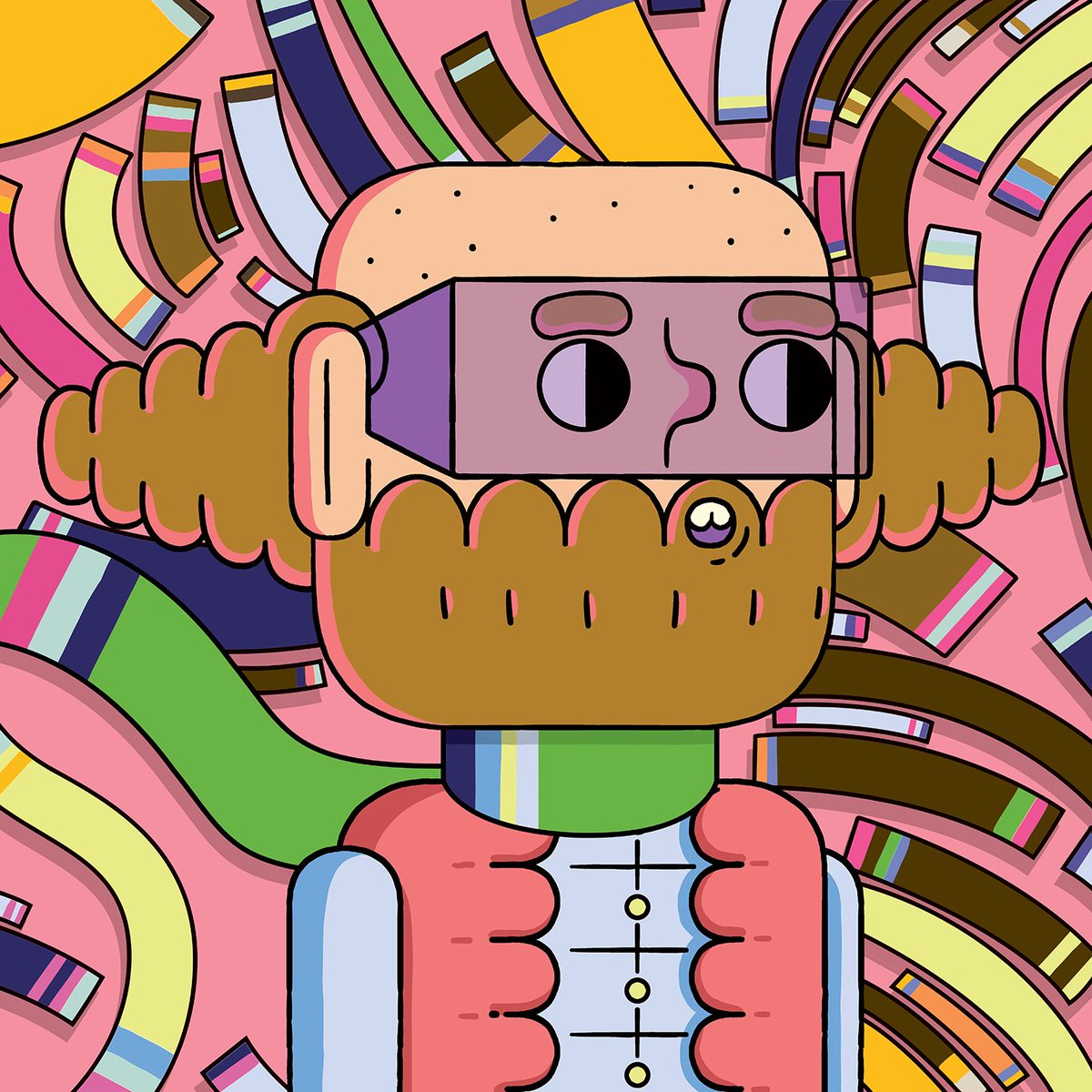 👽🎨 Art is at the heart of 2CLOSE! We're excited to reveal that one of our exclusive 1/1 NFTs is inspired by the magnificent #Fidenza ! Get ready to witness this cosmic masterpiece. 🚀#2CLOSE #NFTs