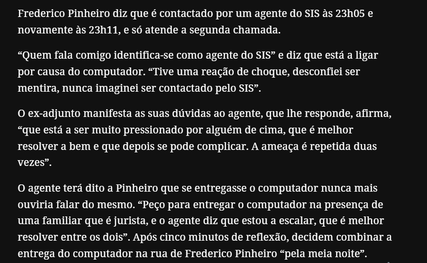 sofiafonsoferre's tweet photo. Por sorte, Frederico Pinheiro atendeu o SIS à segunda vez senão o governo teria chamado o Exército, a Marinha e a Força Aérea, tudo comandado pelo Almirante Gouveia e Melo, para reaver o computador. E pelo meio ainda levava mais uma dose da vacina por causa das tosses. https://t.co/pebKyzQ9ec
