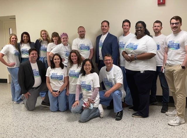 Its NEC Awareness Day and the @IU_PedSurg group from @RileyChildrens is out in full force to support @NECsociety to build a World Without NEC @DocKmano @FikirMesfin2 @alanpladd @AmandaJensenMD @BWGrayMD.