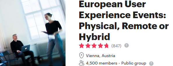 scheugl's tweet photo. Today I celebrate🥳
👯each of our 4.500 #UxWien members
👷♀️our volunteers @usabilitytalks, @japhyat, Sabine Ballata and Martin Kastler
⭐️847 ratings averaging an incredible 4.7 stars
📅287 events in the past
🚀and many more to come
https://t.co/XADzwuvPHo https://t.co/lVTLjG13H5