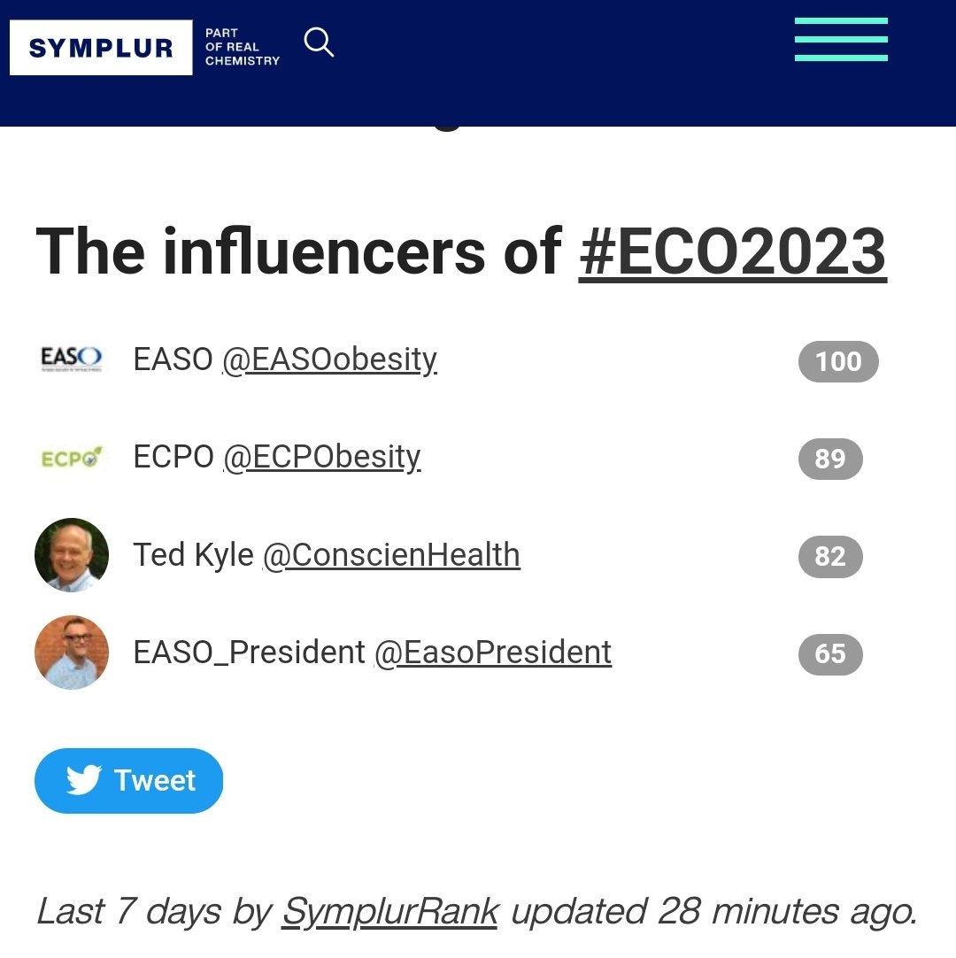 ConscienHealth's tweet photo. Doing my best to keep up with @EASOobesity &amp; @ECPObesity at #ECO2023. @EasoPresident didn't stop for lunch and neither did I put her would surely pass me even though he has a few other things to do this week. Great meeting!
#ECORME https://t.co/MGpRhQsDxQ