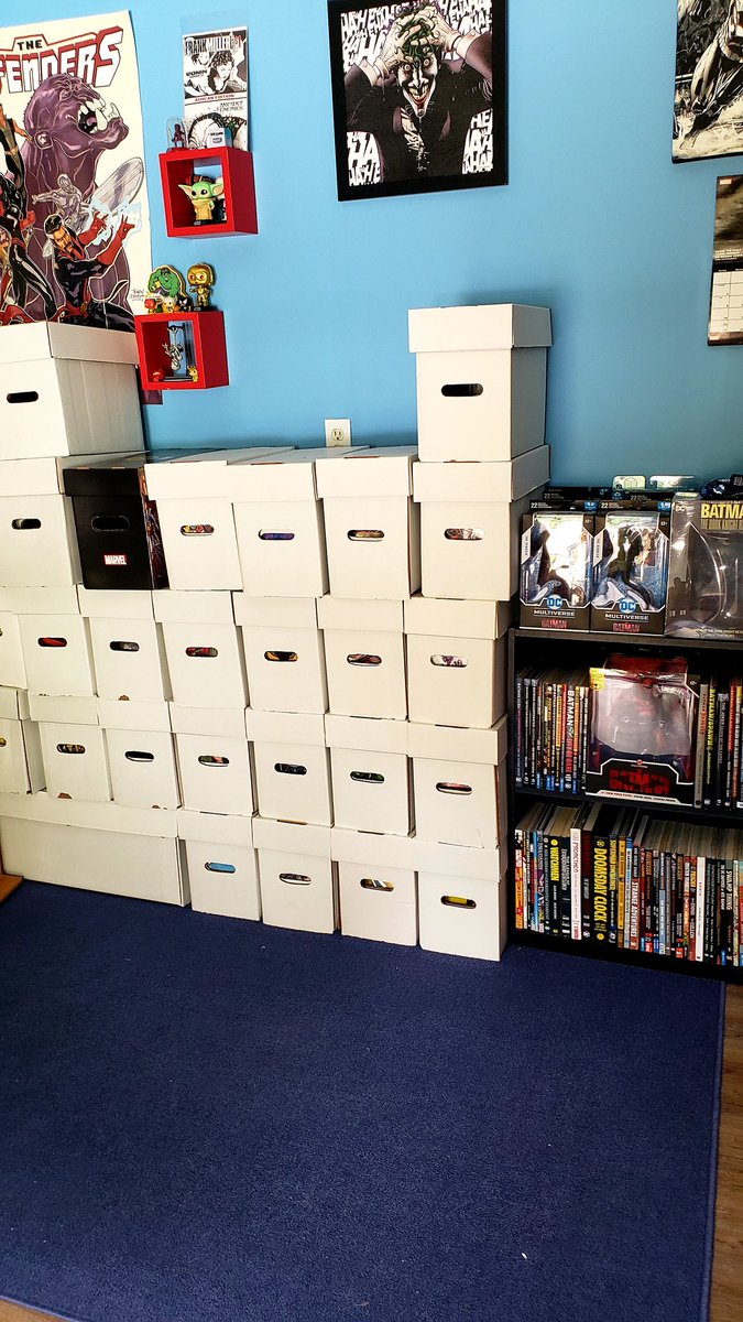 comics_chasing's tweet image. Nerd cave update pt 2 #nerdcave #comicslife