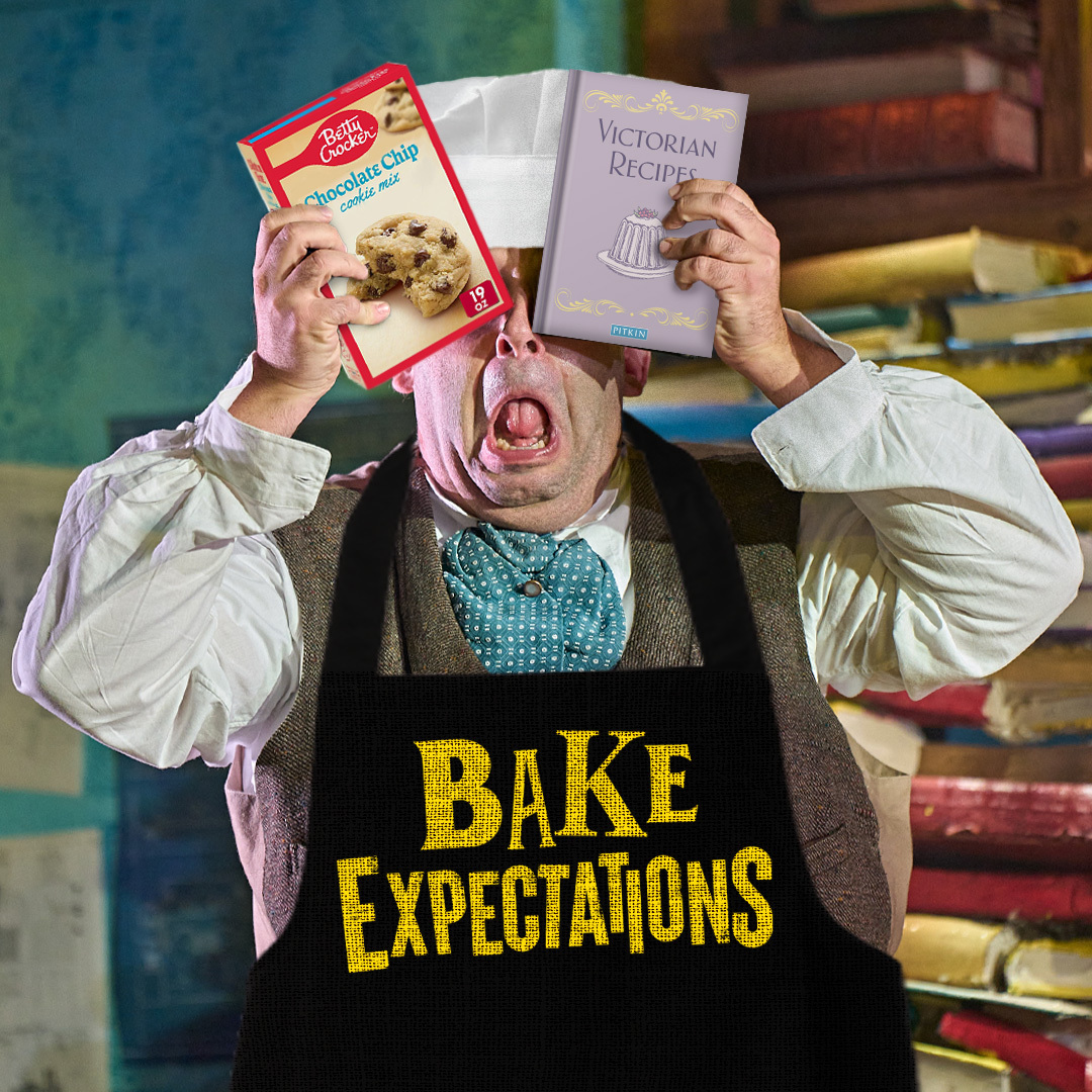 BleakExpPlay's tweet photo. Introducing Bake Expectations: The turbulent tale of Harry Biscuit! 🍰
#BakeExpectations #WorldBakingDay https://t.co/jJVZkrJWFS
