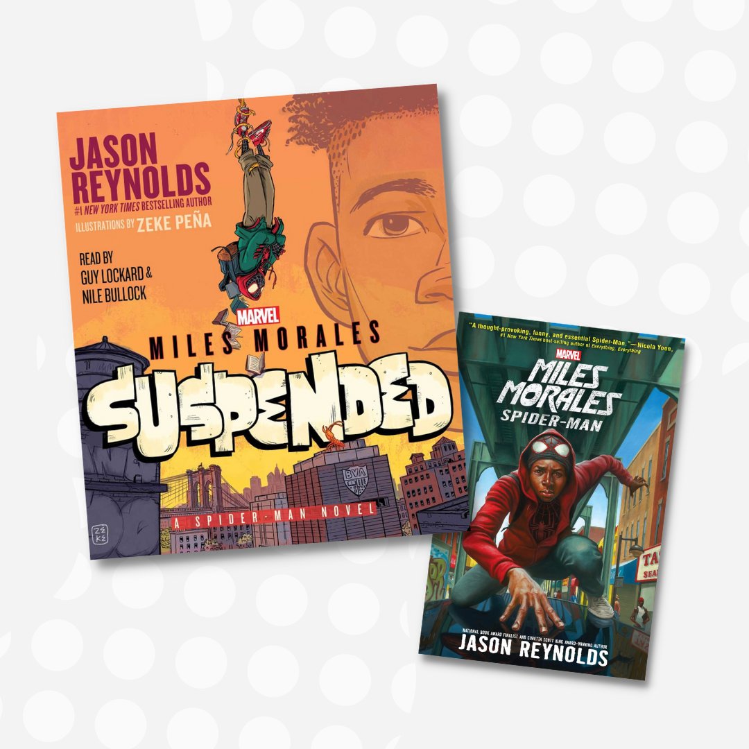 NEW on the @FirstBookMarket! From #1 NYT bestselling author @JasonReynolds83 comes the high-flying sequel to his groundbreaking YA novel Miles Morales: Spider-Man about the adventures of the unassuming, everyday kid who just so happens to be Spider-Man. - bit.ly/450D0qi