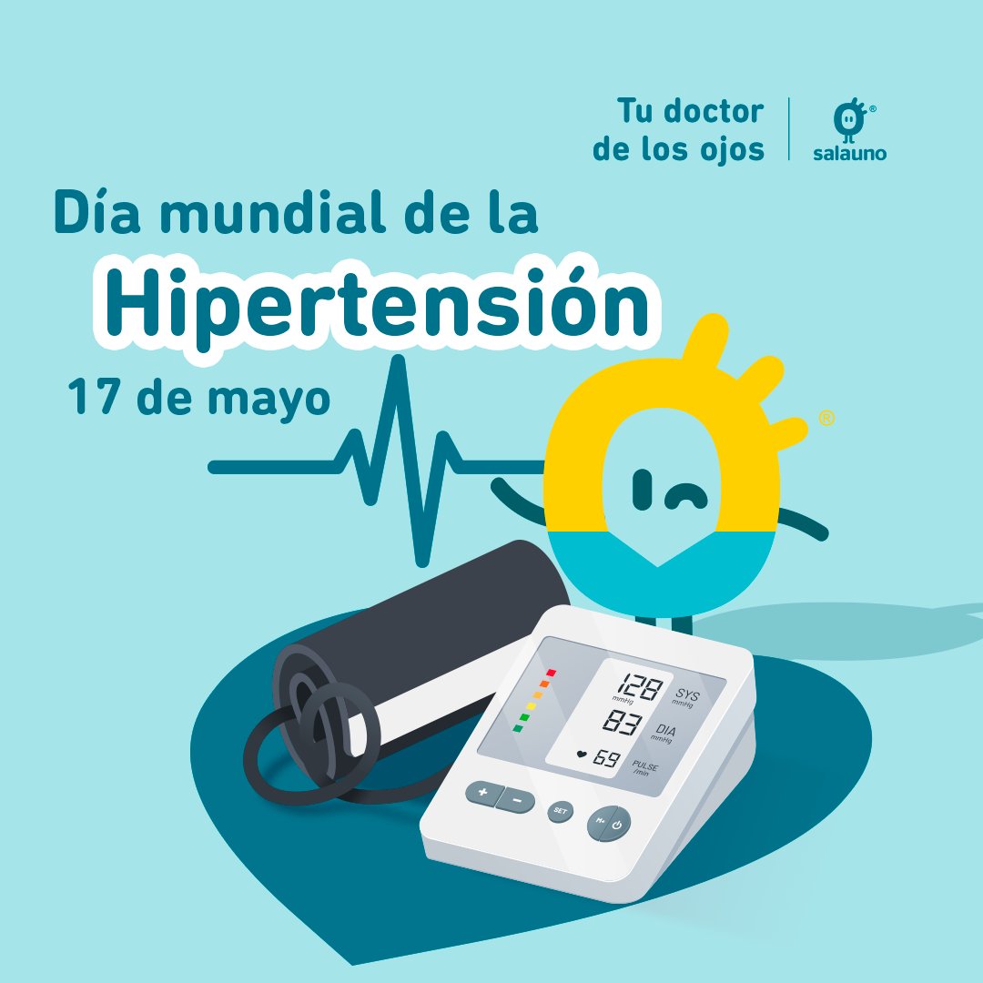 ¿Sabías que la #hipertensión puede provocar enfermedades oculares como glaucoma, cataratas y degeneración macular? 👁️ ¡Visita a tu doctor de los ojos al menos una vez al año para prevenir!​

#DíaMundialdelaHipertensión 🩺❤️
