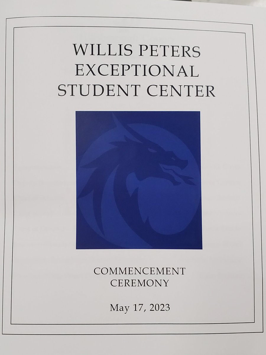 SLPHCPS's tweet photo. Congratulations WPEC Dragons Class of 2023! @HillsboroughSch @WillisPetersEC https://t.co/Q8hyHpHos8