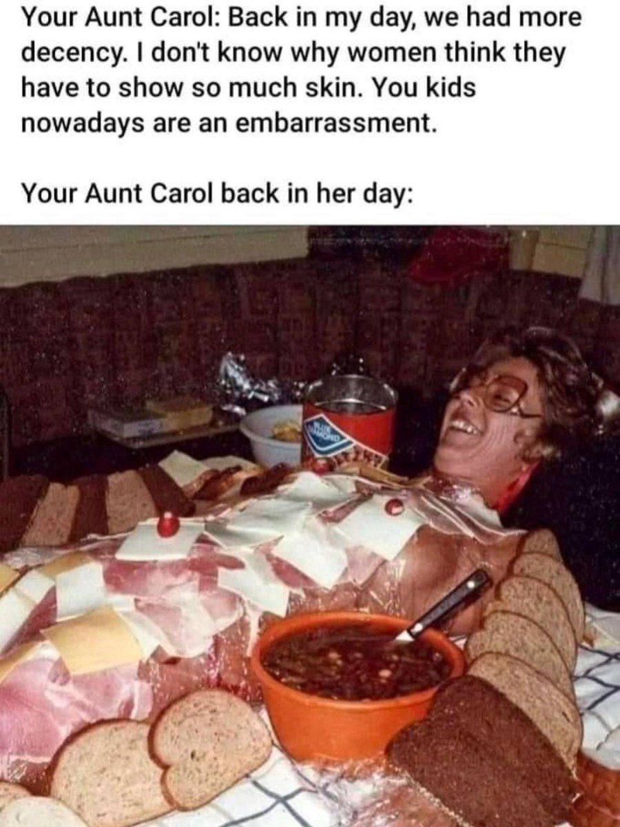 Aunt Carol was wild!

#funnymemes #backintheday #throwback