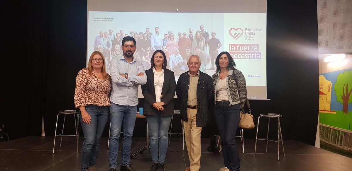 PodemMorvedre's tweet photo. Empezamos el acto de campaña con nuestros candidatos a nivel local @Roberto_RP_ ,@DboraSnchezVida y @ToniRuiz1429123 y la presencia de nuestras candidatas a nivel autonómico @RosaPerezGarijo y #MatiMas
#LaFuerzaNecesaria https://t.co/3q8jt745zv