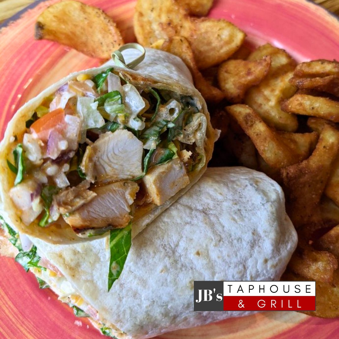 Get your crunch on with our delicious curly fries and juicy chicken wrap. 

Dine with us today!

📷 Sandra C.

#pnwfood #JBsTaphouseAndGrill #pnwrestaurant #craftbeernerd #washingtonfoodies #pnwbeer #pnwcraftbeer #Taphouse #fries #chickenwrap