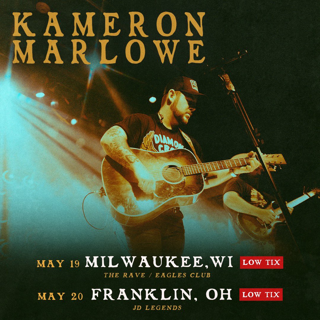 Kameron_Marlowe's tweet photo. Y’all get tickets before they’re gone https://t.co/d4nNgo7Tsc https://t.co/4UcRGEfEj8