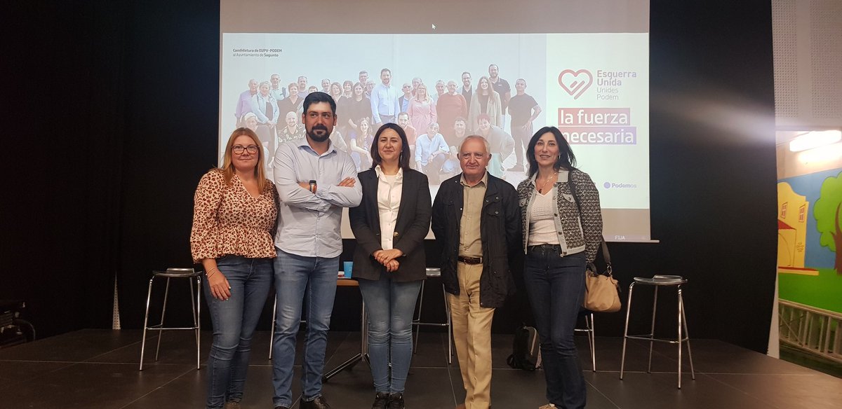 PodemMorvedre's tweet photo. Empezamos el acto de campaña con nuestros candidatos a nivel local @Roberto_RP_ ,@DboraSnchezVida y @ToniRuiz1429123 y la presencia de nuestras candidatas a nivel autonómico @RosaPerezGarijo y #MatiMas
#LaFuerzaNecesaria https://t.co/3q8jt745zv