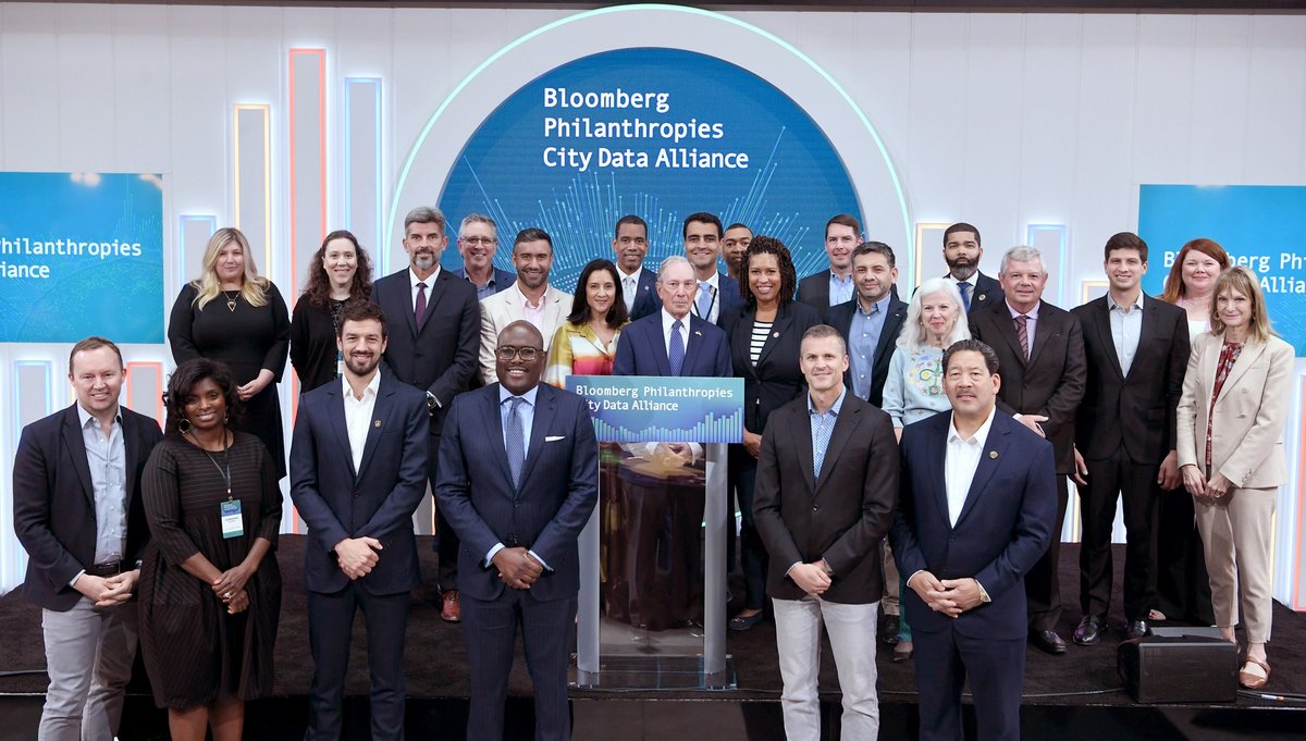 MilEntMorgan's tweet photo. MikeBloomberg: With the world’s urban population growing quickly and city leaders expected to do more &amp; more, good data is critical.

@BloombergDotOrg's City Data Alliance is helping mayors harness the power of data to improve lives &amp; tackle today's bigg… https://t.co/lsQYFd3k83