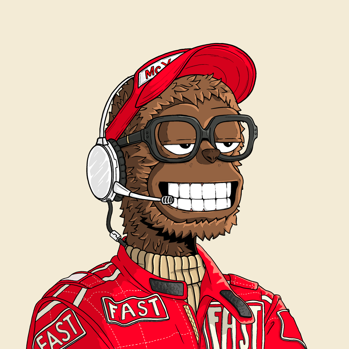 y00tsMintBot's tweet photo. 🎉 y00t #9397 just arrived to y00topia! 🎉

🖼️ Background: Solitary Star

🖐️ Fur: Chestnut

😑 Face: Smile

🧥 Clothes: Fast Jacket

🎩 Head: McY00ts Visor

👓 Eyewear: Lensless Glasses

🔗 https://t.co/o2KgjwP53r https://t.co/kodE2qd0Ka