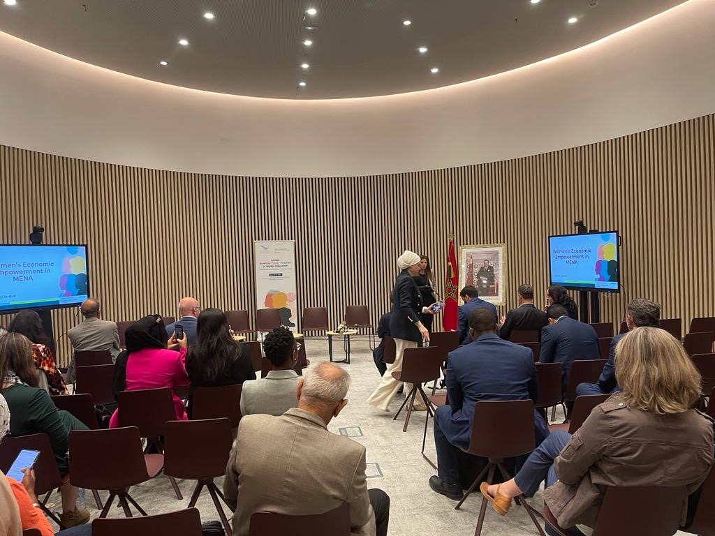 DinaNajjar4's tweet photo. Putting #F2R & @CGIARgender #MENA, #ClimateChange & #GenderStrategy into good use! #Keynote #DEI Conference held @UM6P_officiel #Newalliances for #Impact
Strategy👇🏼
https://t.co/OSbvQEfSQ6
Briefs (En-Ar-Fr)👇🏼
https://t.co/FPpueWUzKK
https://t.co/w6RzNJatys
https://t.co/p6gwTI7H4P https://t.co/gPkpHBP0Rp
