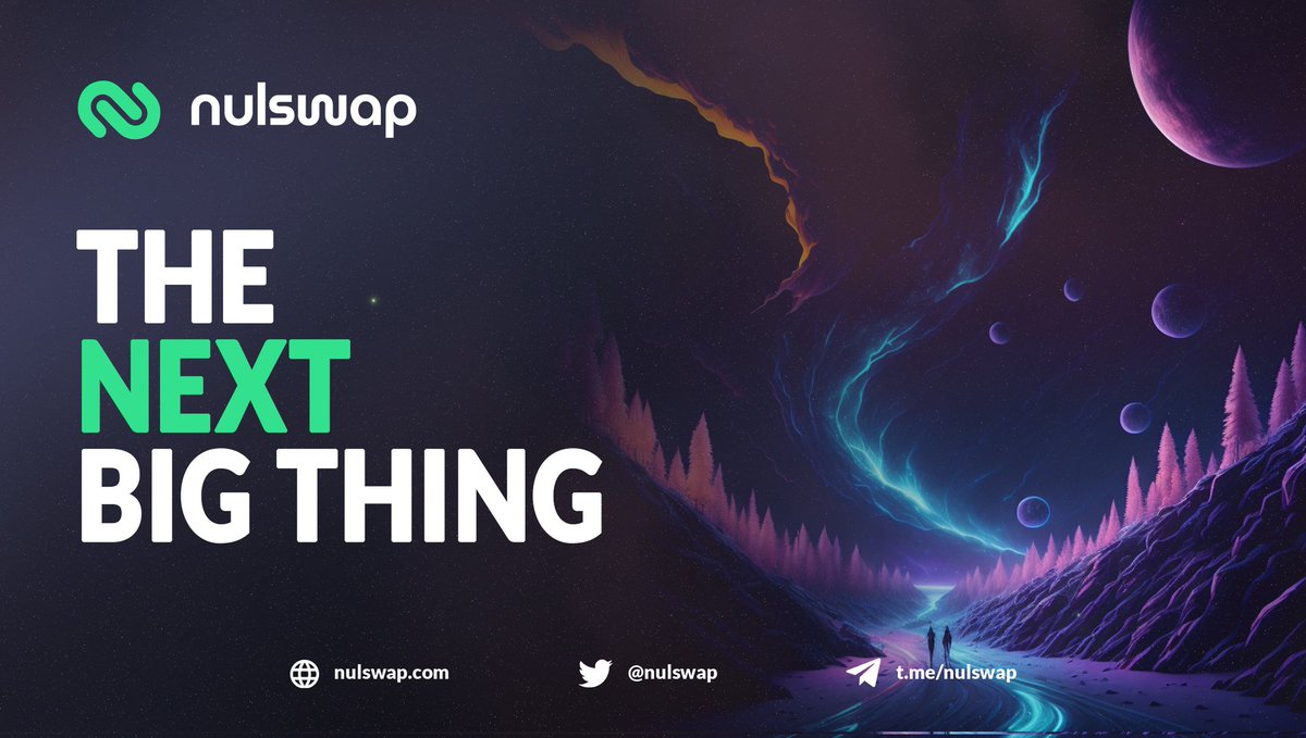 nulswap's tweet photo. Get in on the ground floor of the next big thing with #Nulswap! 🔥

Our #Dex and #liquiditystaking protocol are revolutionizing the game.

But what's to come ... 
Will be the missing piece of the puzzle #Nulswap 🧭 https://t.co/25slCADsFp