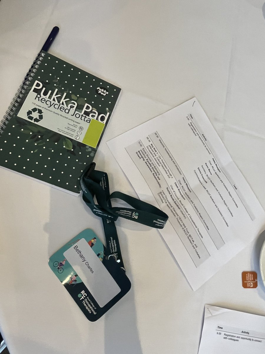 bethcharlesOT's tweet photo. Lucky to spend the day in York at @theRCOT comeback learning event! So nice to be face to face, sharing knowledge and interacting with fellow OT’s 👩🏽‍⚕️ #rcotconference #LGBTQIA #leadership #equitydiversityandbelonging https://t.co/2SerjnfeKT