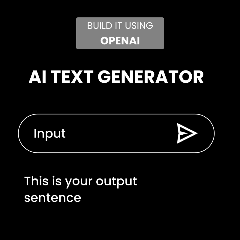 sethjkramer's tweet photo. Did you know you can build your own AI-apps powered by OpenAI and Stable Diffusion?

**Even if you don't know how to code**

Using no-code, you can build your own text and image generation apps with:

- Bubble
- OpenAI
- Stable Diffusion

Learn how: https://t.co/bQpe0w7V9y