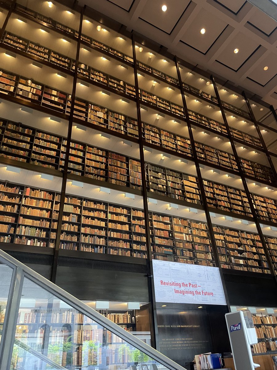 Todays archive adventure: the Beinecke Rare Books &amp; Manuscripts library at Yale (where the Living Theatre is the SECOND largest collection of archival materials in the library!)