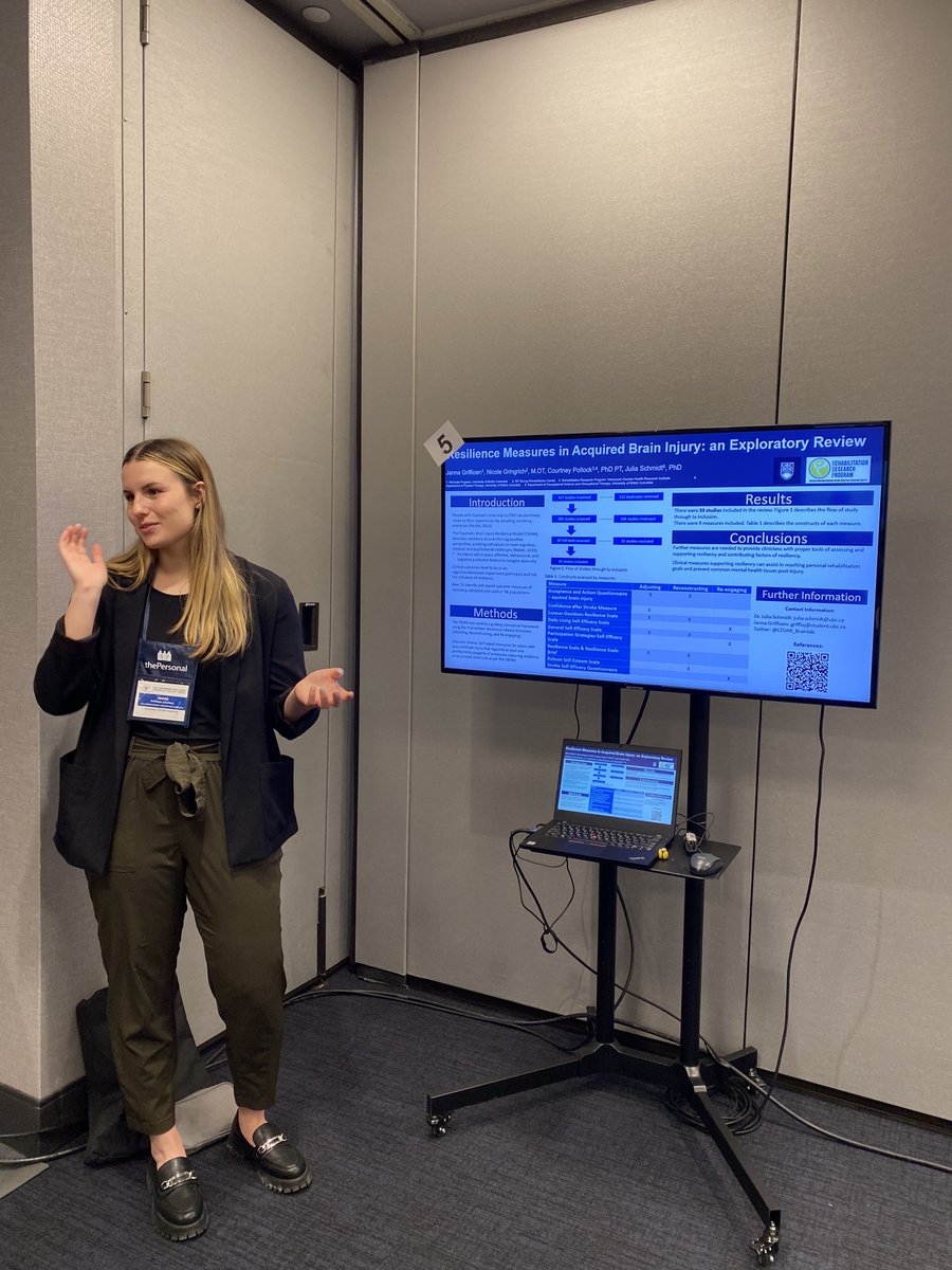 Guess where we were last week...?✈️  Presenting at the #CAOT2023 Conference in Saskatoon!🙌 
@ubcRHSC <a href="/UBCOSOT/">UBC OSOT</a> <a href="/GFStrongRRP/">Rehab Research Program</a>