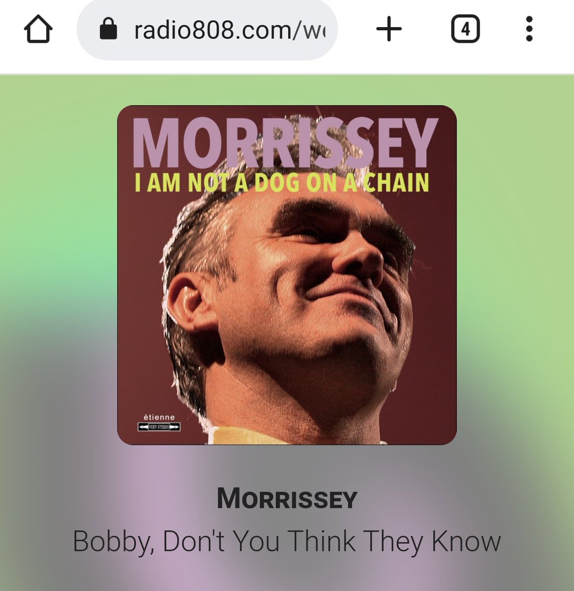Samo #awesomemusic @officialmoz - Bobby, Don't You Think They Know on #Radio808! radio808.com/web-player/