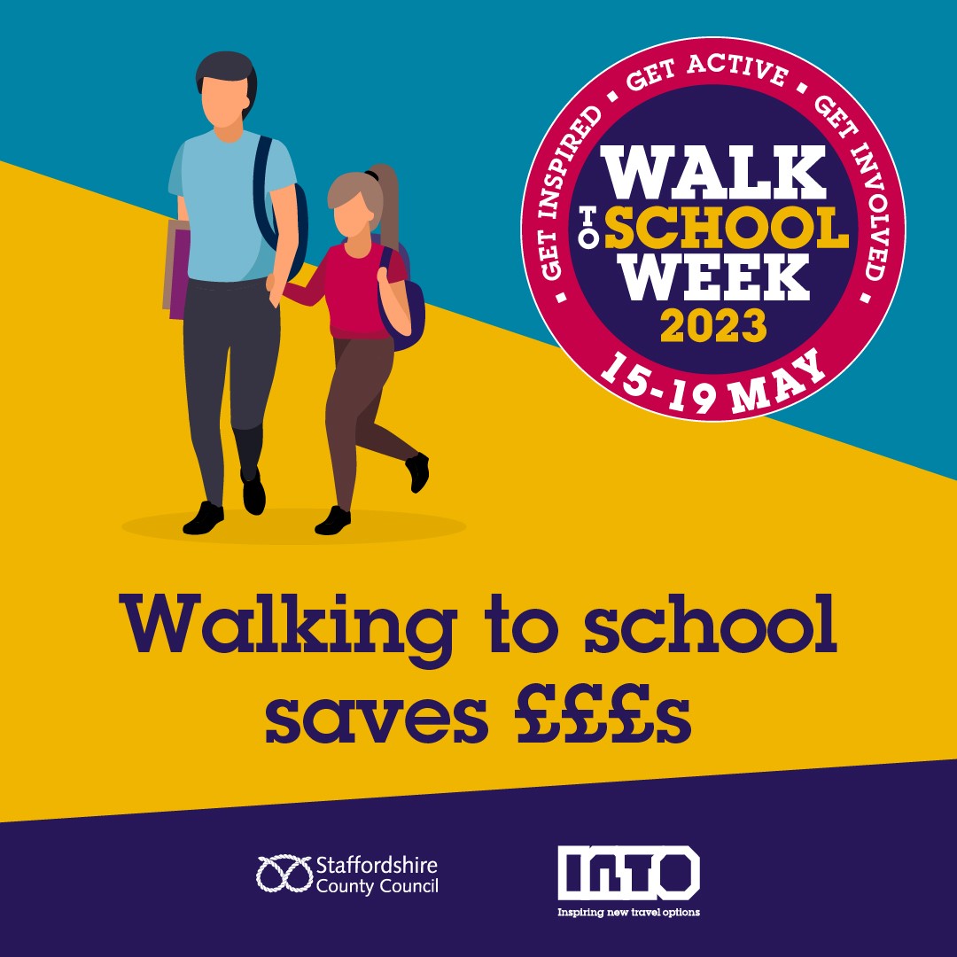 Lovely to see lots of children walking, scooting and cycling to school this week for Walk to School Week! Keep up the good work! #INTOWalkingStaffs  #WalkToSchoolWeek @AirAwareStaffs