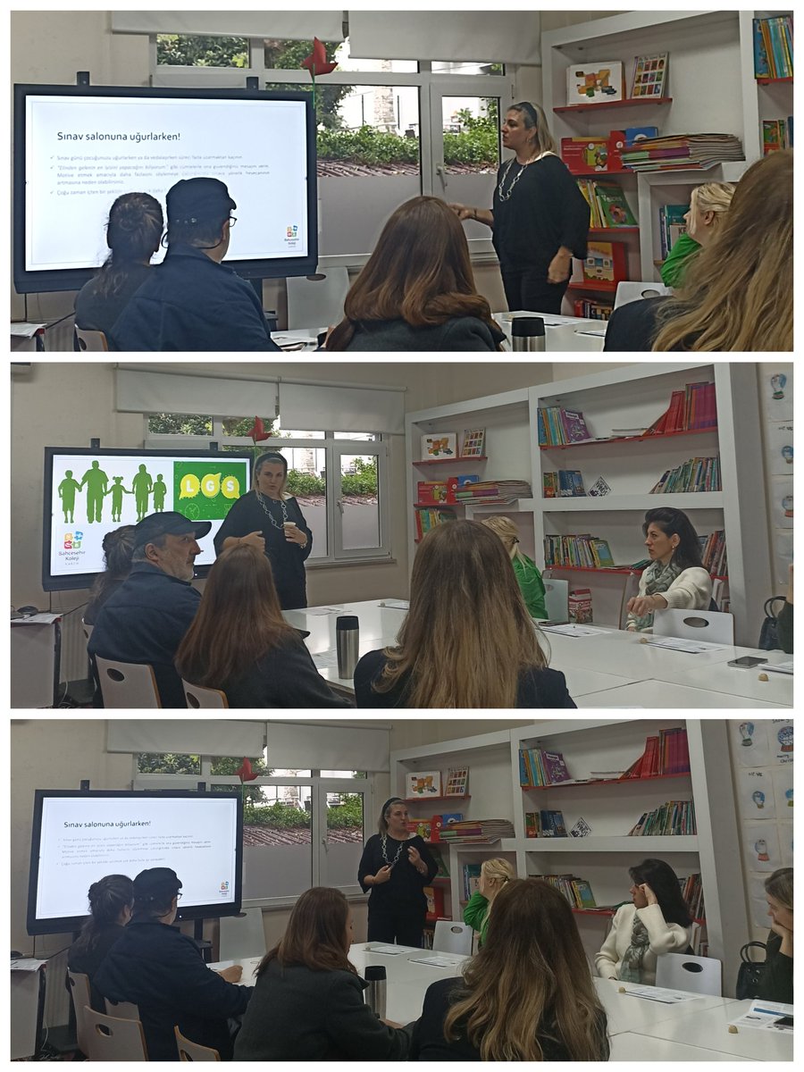 8. Sınıf velilerimize "Sınav Kuralları ve Son Hazırlıklar" adlı seminerimizi gerçekleştirdik. 🌺