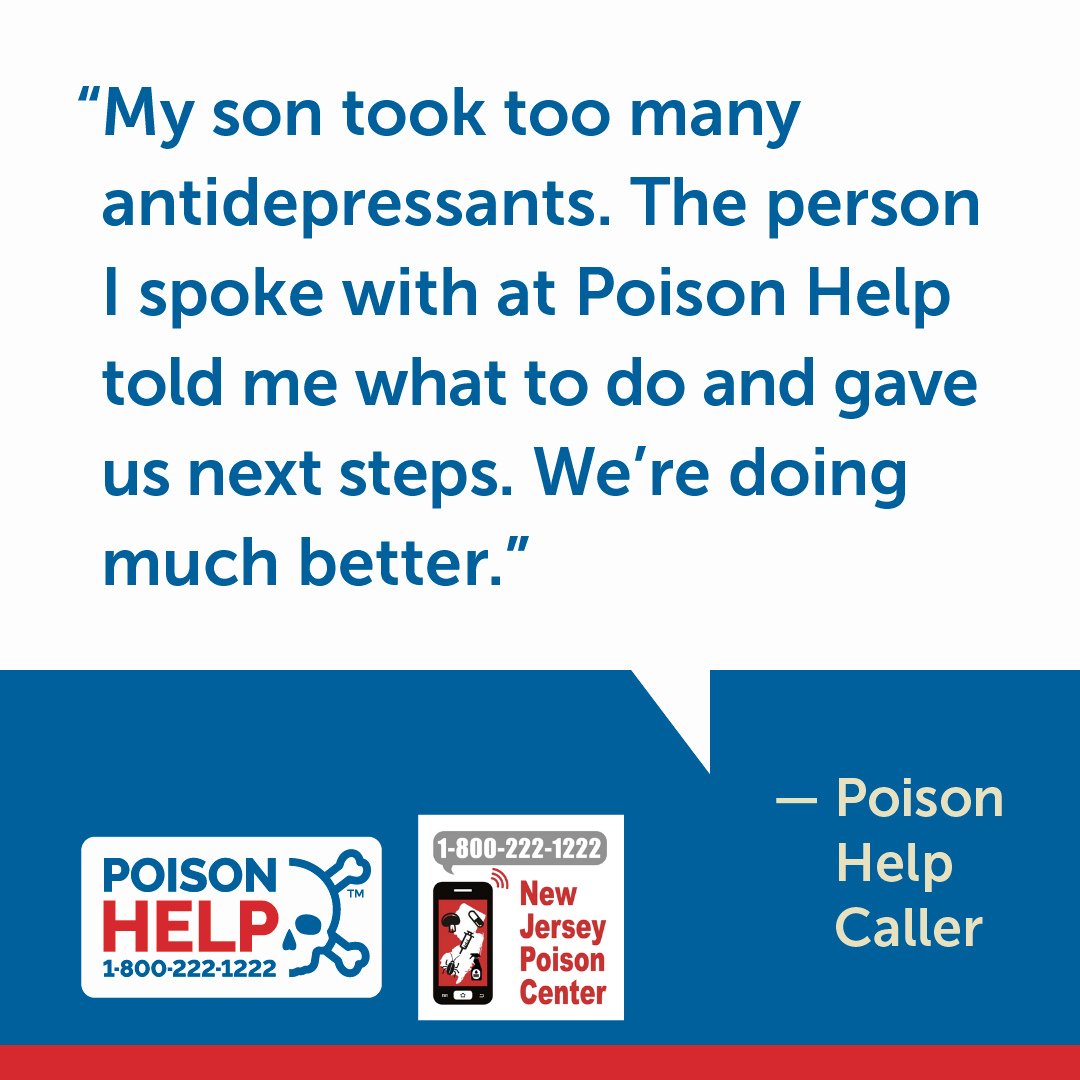 NJPoisonCenter's tweet photo. Parenting a teen? It takes a village to raise one. Add us to yours! We're not just here to help with emergencies. You can call with questions too.
Don't hesitate-make the call. Our doctors, nurses, & pharmacists are here for you & your child 24/7.
๐ฑ800-222-1222
#NJPoisonControl https://t.co/0XsVfOyqV2