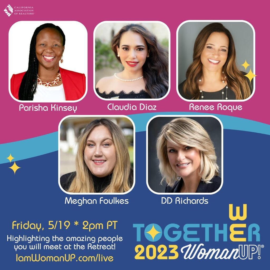 WomanUPofficial's tweet photo. We are continuing our WaveMaker Takeover as we introduce you to some women you will meet, greet, and connect with at the 2023 WomanUP!® Retreat. 

Join Claudia Diaz, Parisha Kinsey, and Renée Roqué on Friday, 5/19, as they chat with MoxiWorks' Meghan Fou… https://t.co/4LUW96tjif https://t.co/AHXSGkRSRW
