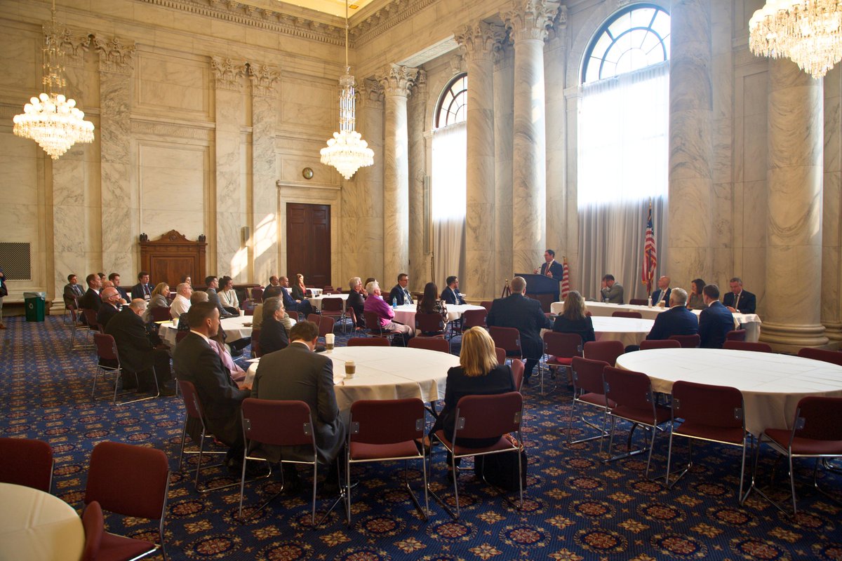 USRepMikeFlood's tweet photo. Another great Nebraska Breakfast – join us for the next breakfast on June 7th when the House and Senate are both in session!

RSVP here:  https://t.co/laQ5pcy7XM https://t.co/Yd8e82fuNI