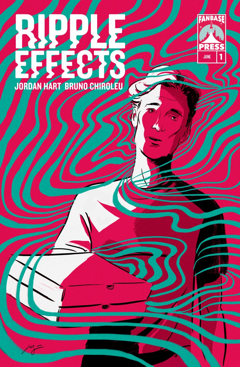 clausstudios's tweet photo. Congrats to @Fanbase_Press and Jordan Hart for their EISNER Nomination for @ripplefxcomic! WHAT AN HONOR. The OSCARS of graphic novels!!! Grateful for the opportunity to illustrate the covers for the series!!! Aw, so pumped. #EisnerNominated #RippleEffects https://t.co/l5RjCkffhI