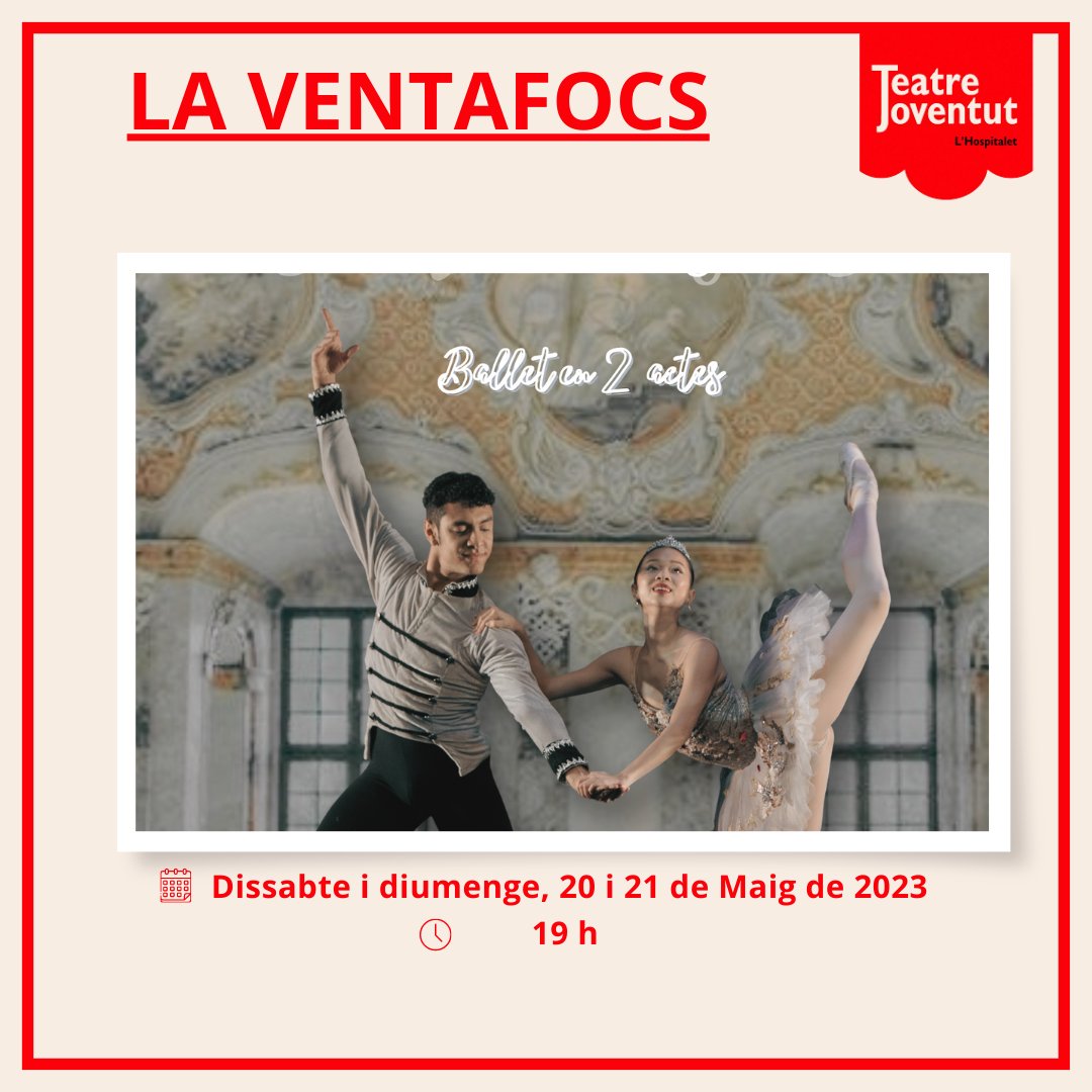 Arriba al Ventafocs al Teatre Joventut, un clàssic aquest cap de setmana!! @lhdigital @taquillainversa @culturaLH @ajuntamentLH @cclabobila @CentreCulturalCollblancTorrassa  @Ccbellvitgegornal @Ccsantjosep @CentreCulturalSanfeliu @centreculturalsantaeulalia