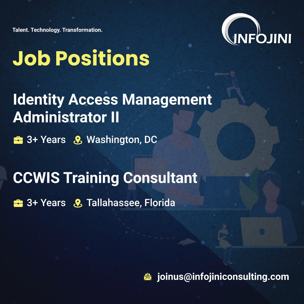 infojini_inc's tweet photo. Apply now or share with someone you know who will be interested!

Share your updated resume at joinus@infojiniconsulting.com

#Jobs #applynow #hiring #hiringnow #jobopening #jobopportunity #jobvacancy #JoinUS #JoinInfojini #beststaffingfirm #Infojini https://t.co/JY8iuKTkTF