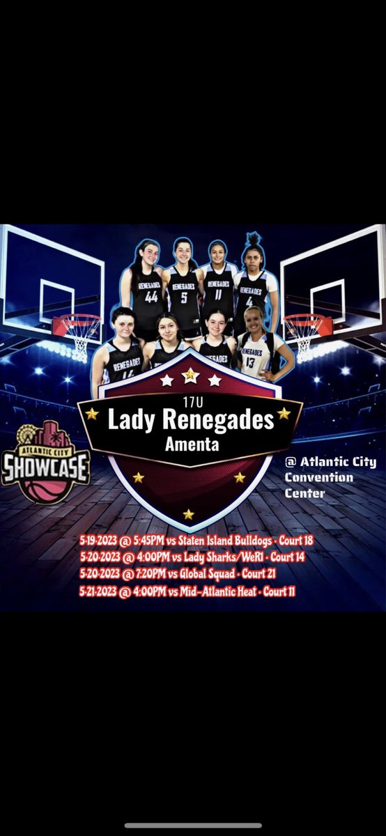 Coaches come check us out at the Atlantic City Showcase!! <a href="/NYGHoops/">NYGHoops</a> <a href="/Makingwavesinwb/">Making Waves in Women's Basketball</a> <a href="/SelectEventsBB/">Select Events Basketball</a> @ncgbbcpa
