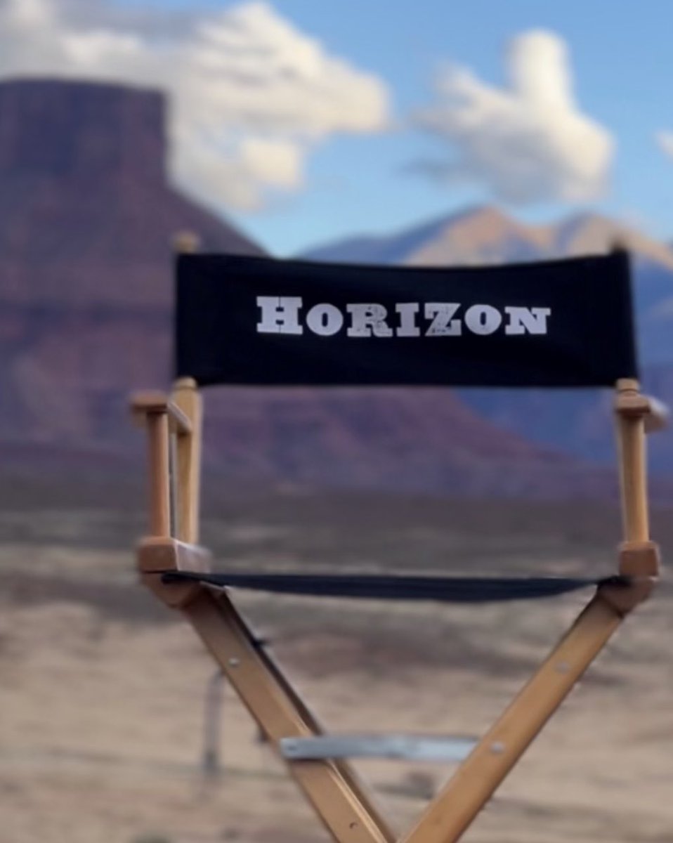 We're deep into the production of #HorizonFilm, and, I have to tell you, I haven't felt this way about a movie since we were making Dances With Wolves. Can't wait to share it with all of you.