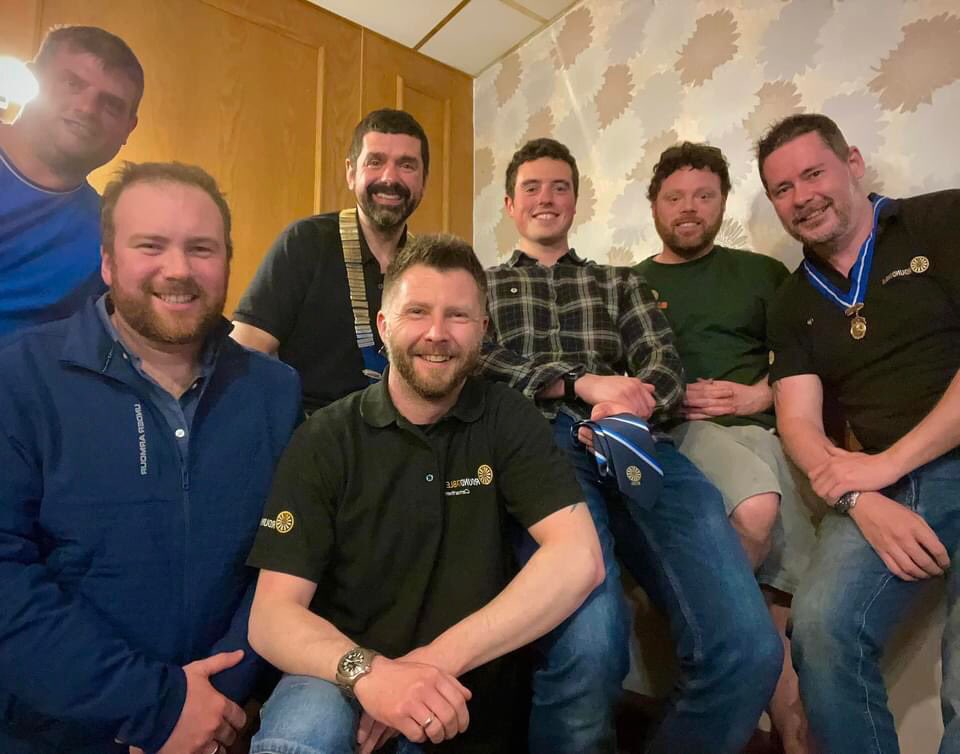 A very warm welcome to our newest member Tom Baldwin who was inducted into RT80 at our most recent business meeting at the Ivy Bush Royal Hotel - Welcome Tom! 

#DoMore #Roundtable #CarmarthenRoundTable #RT80 #RTBI #carmarthen