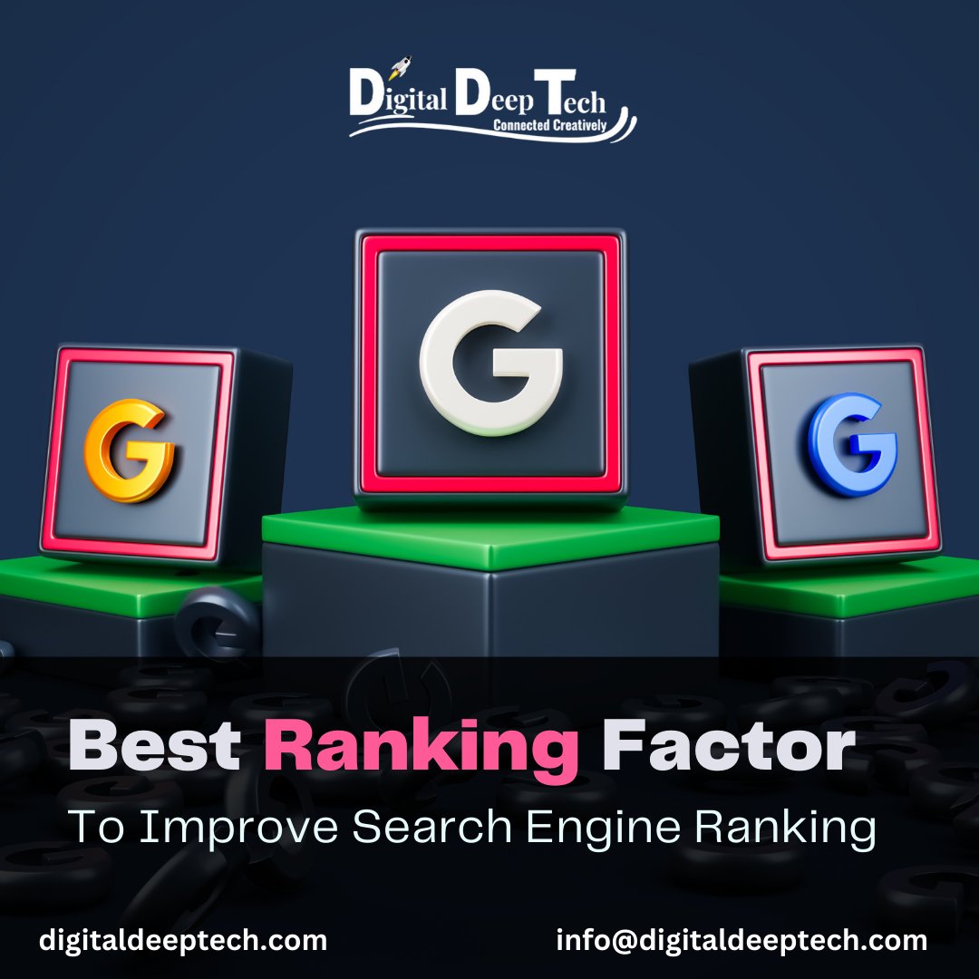 How to rank on Google? Read this blog to know the best ranking factors!
Read More: digitaldeeptech.com/best-seo-facto…
#DigitalDeepTech #GoogleRankingGuru #SearchSuccessSecrets #RankingRocket #TopOfGoogle #SEOStrategies #DigitalRankingRise