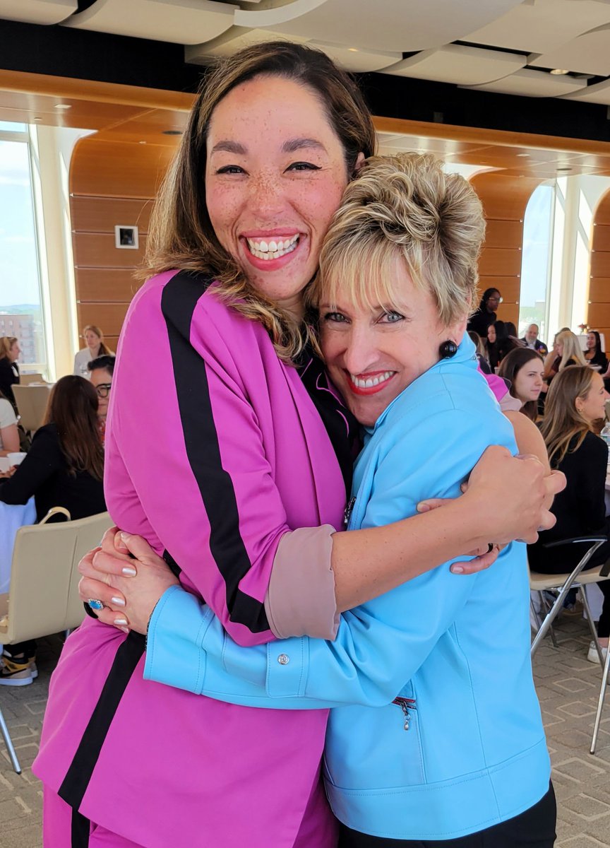 🥰THIS is what HIRLing looks and feels like (Hugging In Real Life) when you finally see someone you've known virtually for years. I looooove + appreciate you soooo much @PaigeHBuckner - you GLOW Goddess!! @AllRaise #Boston event at @Northeastern #startuplife #femalefounders