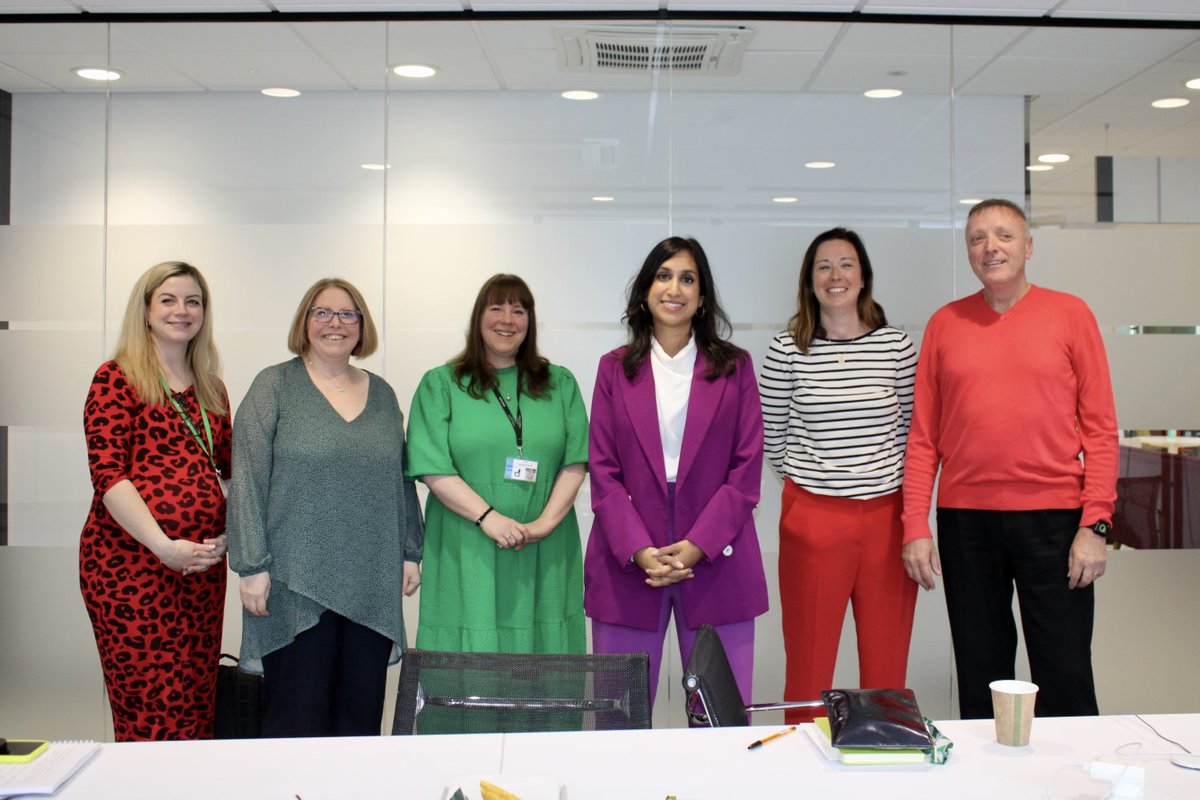 ClaireCoutinho's tweet photo. It was brilliant to meet the John Lewis team and some of their partners who are foster carers this morning. 

It's clear their policy of foster carer leave will be a real gamechanger and I look forward to working with them to support foster carers with all they do. #FCF23 https://t.co/Kdjruv53po