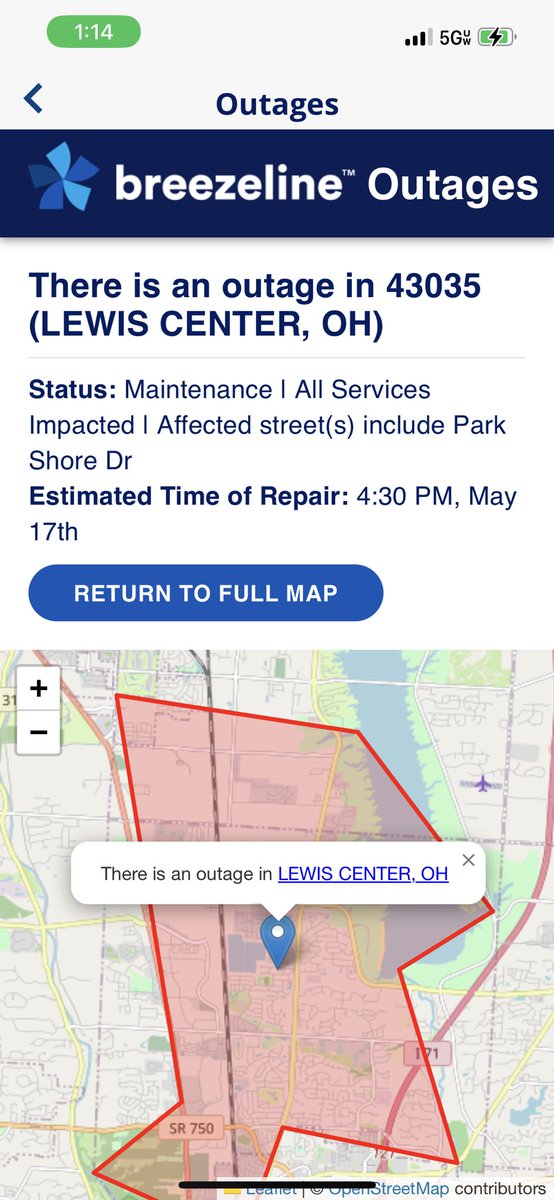 BrianNewcomb's tweet photo. @breezeline seriously?  You can’t really be doing maintenance in the middle of a work day?  And if it was necessary no advance notice?? What’s the deal? https://t.co/LvN4KlRK0x