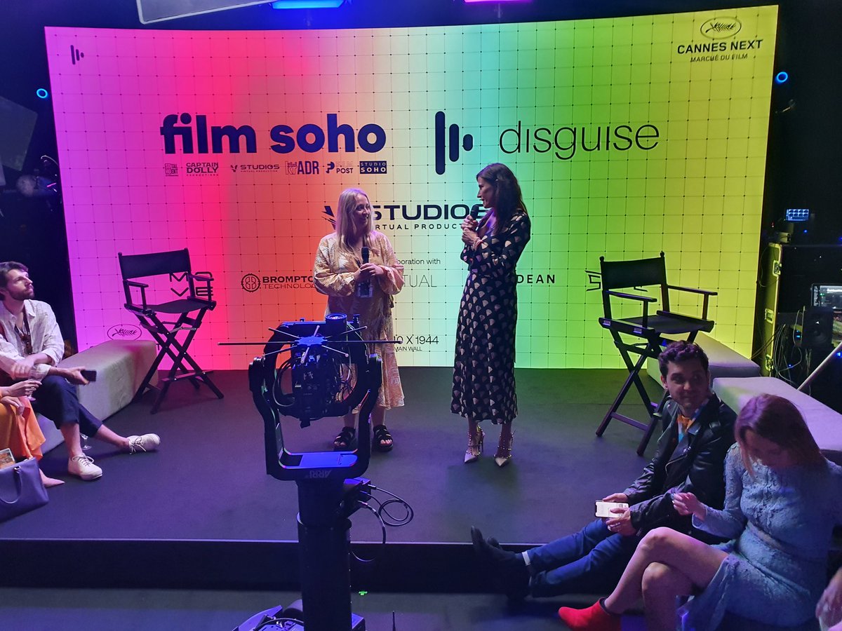 Film Soho (@filmsoho_) on Twitter photo Nothing better than being presented by our favourite and very own <a href="/RonniAncona/">Ronni Ancona</a> and Annabel Martin.
Wondering what Virtual Production is? You should have been here... so come around tomorrow! <a href="/Festival_Cannes/">Festival de Cannes</a> Pantiero 208 Nothing better than being presented by our favourite and very own <a href="/RonniAncona/">Ronni Ancona</a> and Annabel Martin.
Wondering what Virtual Production is? You should have been here... so come around tomorrow! <a href="/Festival_Cannes/">Festival de Cannes</a> Pantiero 208