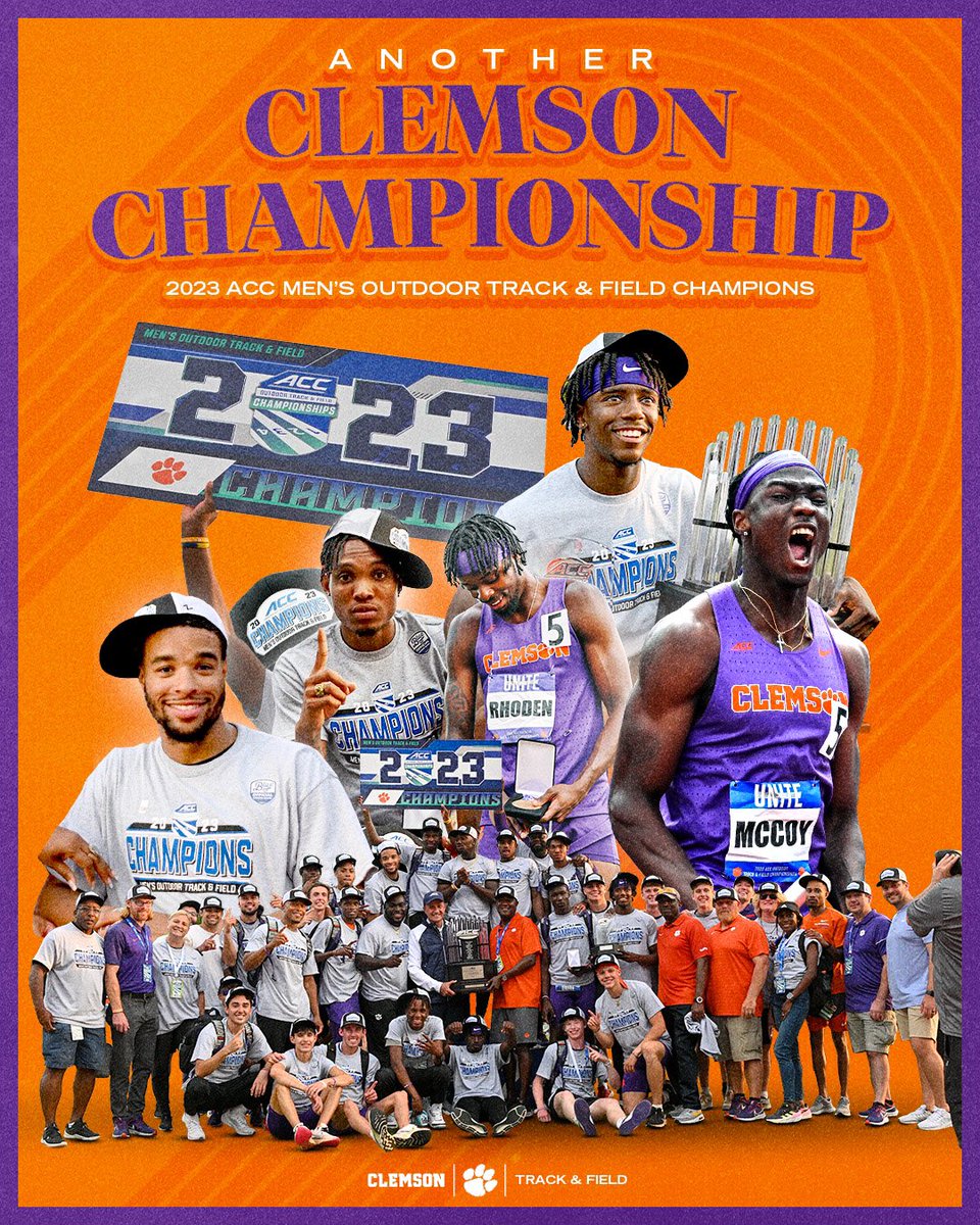 ClemsonTrackXC's tweet photo. Anotha’ one ☝️ https://t.co/pGLG034Mtq
