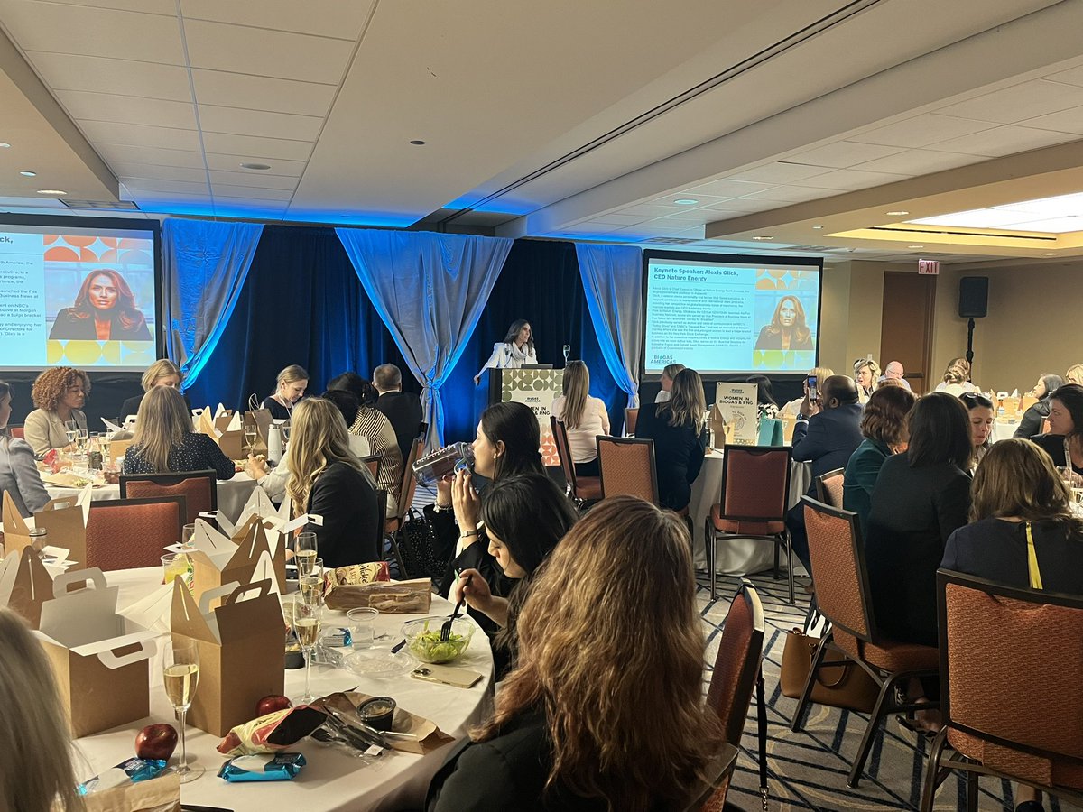 An inspiring conversation about women supporting women from <a href="/AlexisGlick/">Alexis Glick</a> during the <a href="/biogasamericas/">biogasamericas</a> 2023 conference.